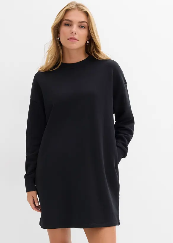 Robe sweat 100% coton, bonprix