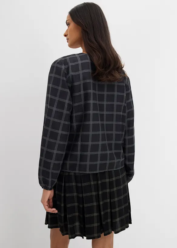 Blouse oversize en viscose douce, bonprix