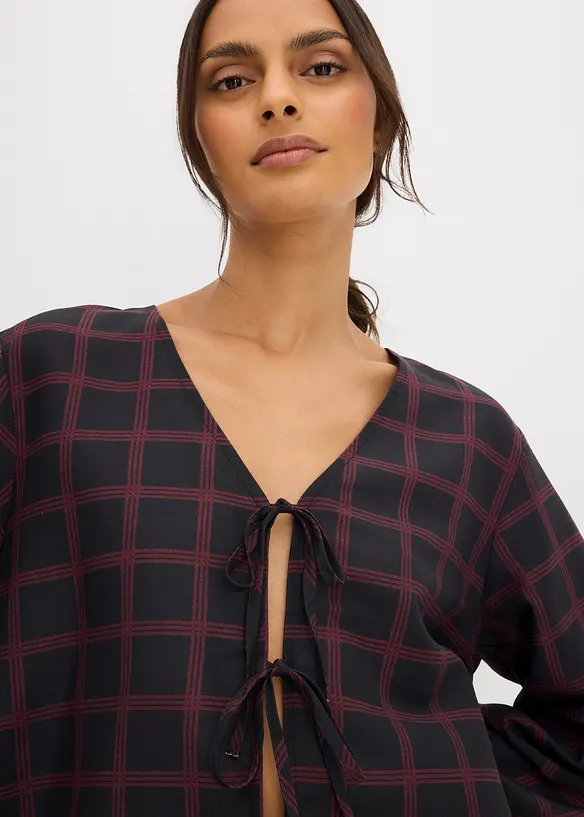 Blouse oversize en viscose douce, bonprix