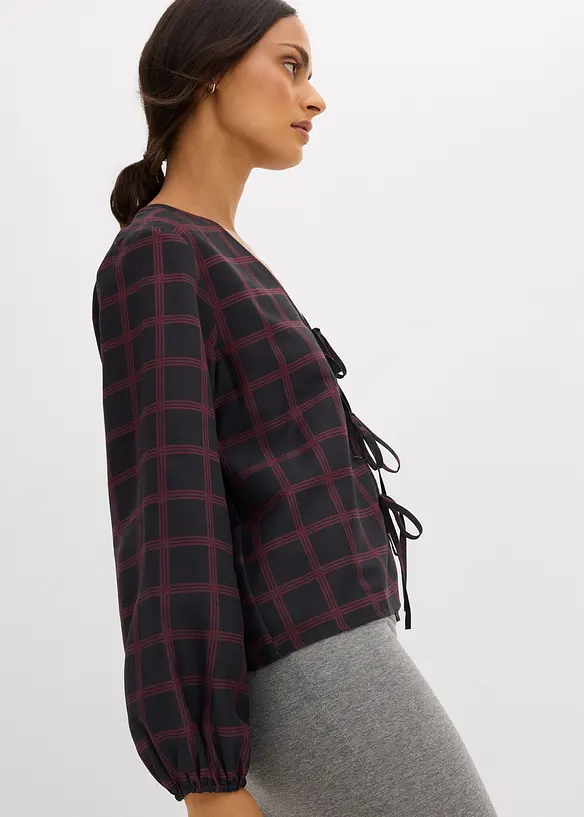 Blouse oversize en viscose douce, bonprix