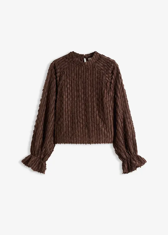 Blouse texturée, bonprix