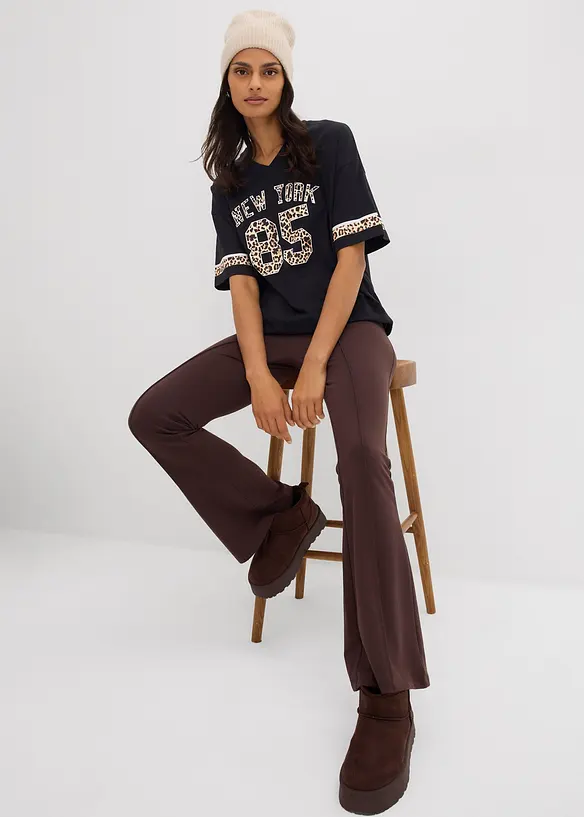 T-shirt oversize 100% coton, bonprix