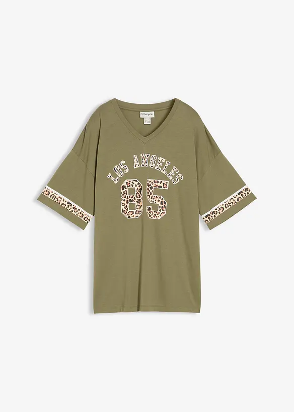 T-shirt oversize 100% coton, bonprix