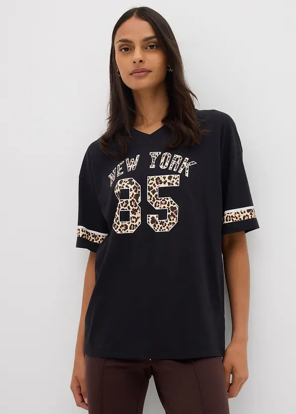 T-shirt oversize 100% coton, bonprix