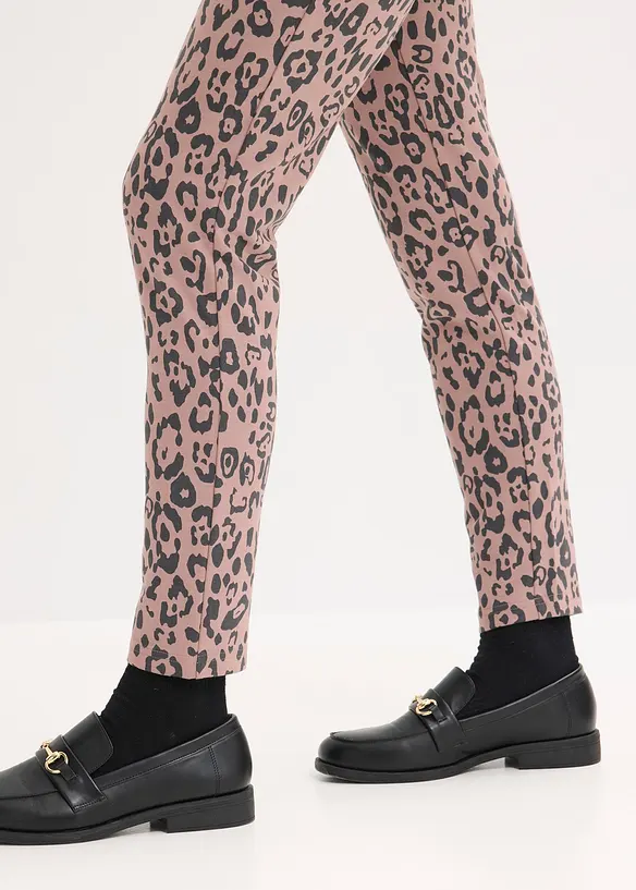 Pantalon élastiqué en jersey milano, viscose majoritaire, bonprix