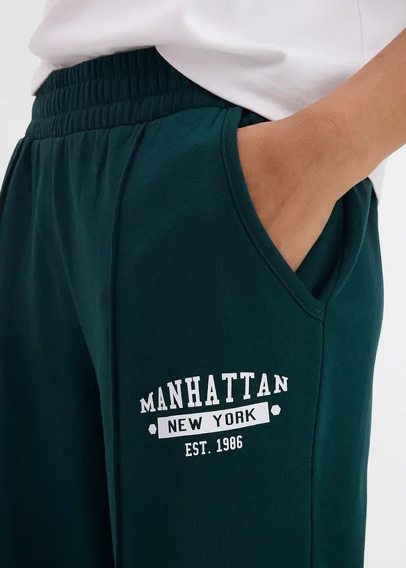 Pantalon de jogging 100% coton, bonprix