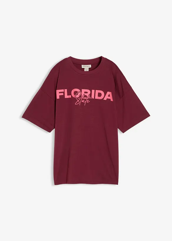 T-shirt oversize 100% coton, bonprix