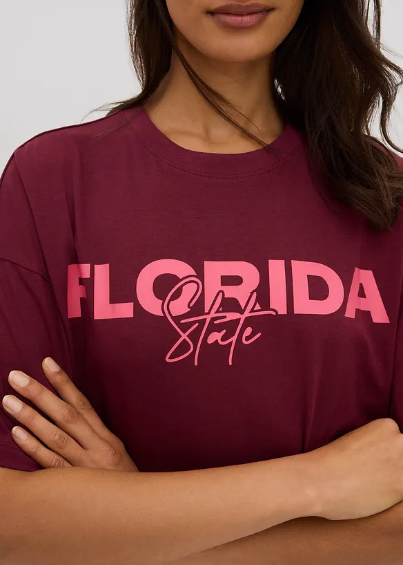 T-shirt oversize 100% coton, bonprix