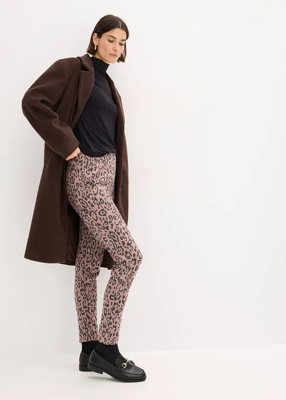 Pantalon élastiqué en jersey milano, viscose majoritaire, bonprix