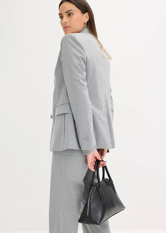 Blazer avec détails surfilés décoratifs, bonprix