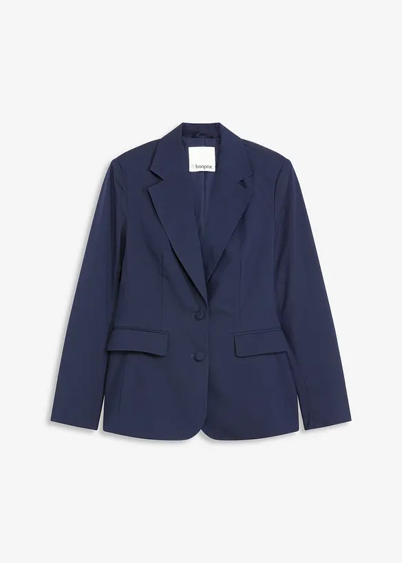 Blazer avec détails surfilés décoratifs, bonprix