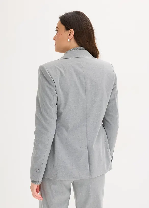 Blazer avec détails surfilés décoratifs, bonprix