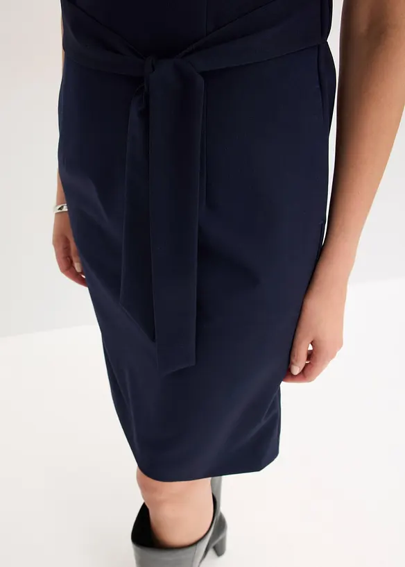 Robe fourreau à manches papillon, bonprix