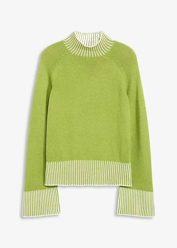 Pull à col montant, bonprix