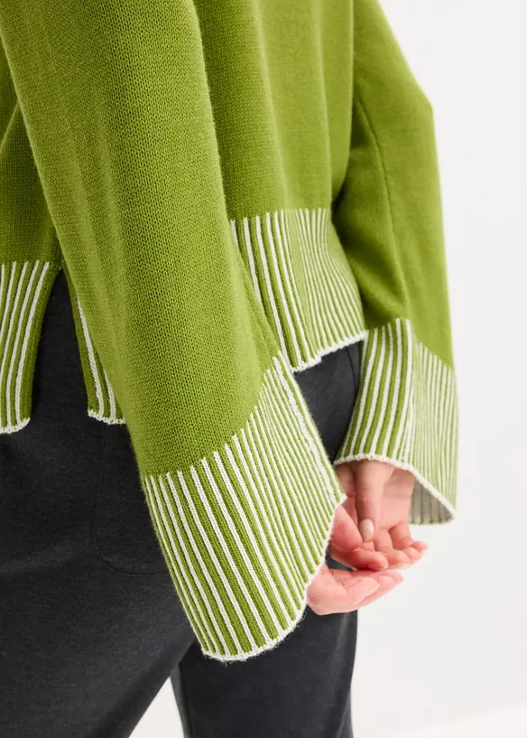 Pull à col montant, bonprix