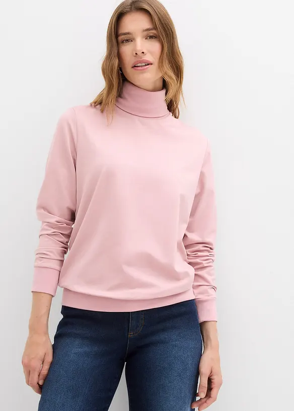 Pull thermique à col roulé, bonprix