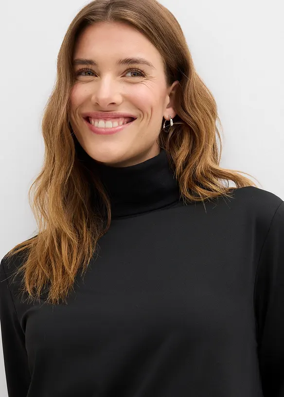 Pull thermique à col roulé, bonprix