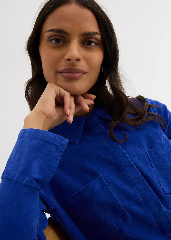 Robe près du corps en velours côtelé, bonprix