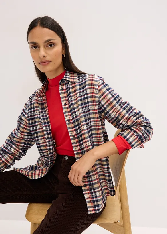 T-shirt manches longues ajusté, bonprix