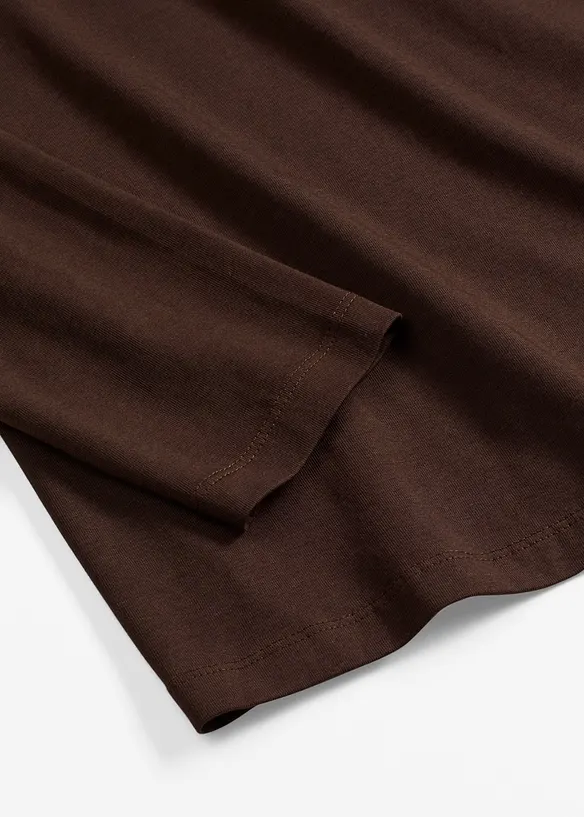 T-shirt manches longues ajusté, bonprix