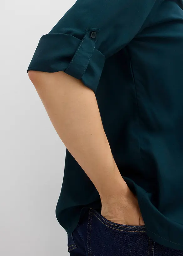 Blouse ample en viscose fluide, bonprix