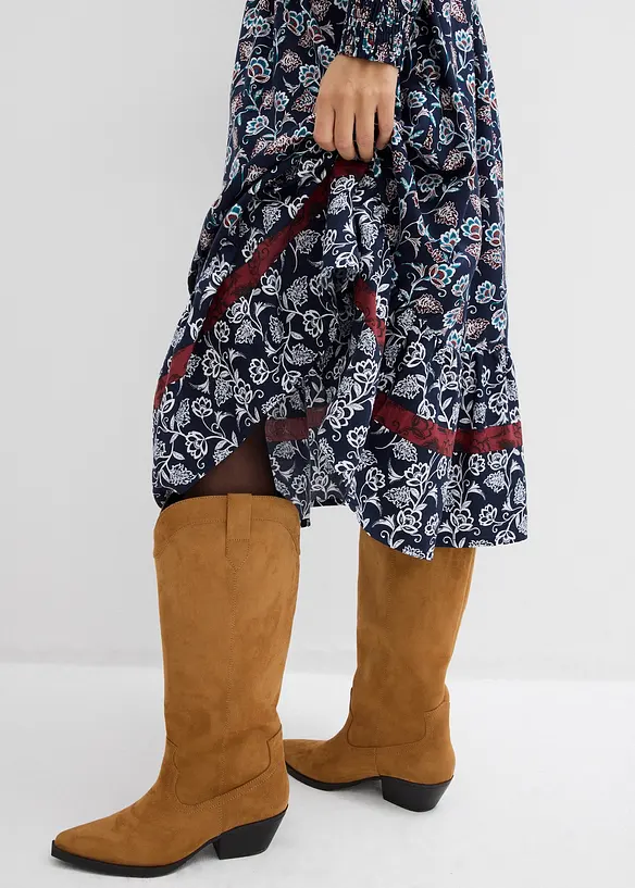 Robe longue en viscose fluide, bonprix