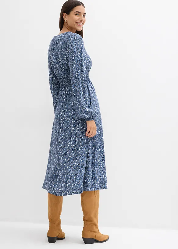 Robe midi en viscose fluide, bonprix