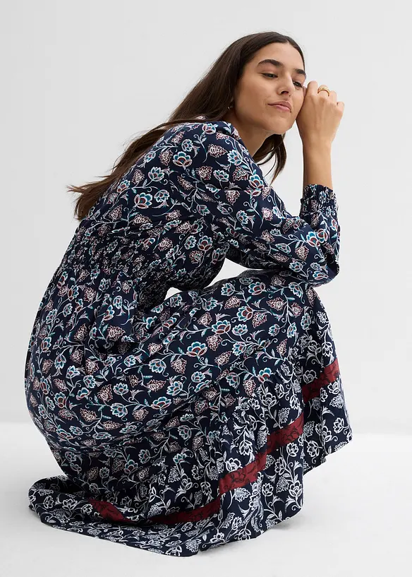 Robe longue en viscose fluide, bonprix