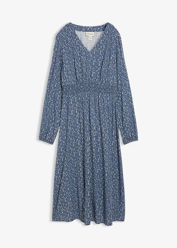 Robe midi en viscose fluide, bonprix