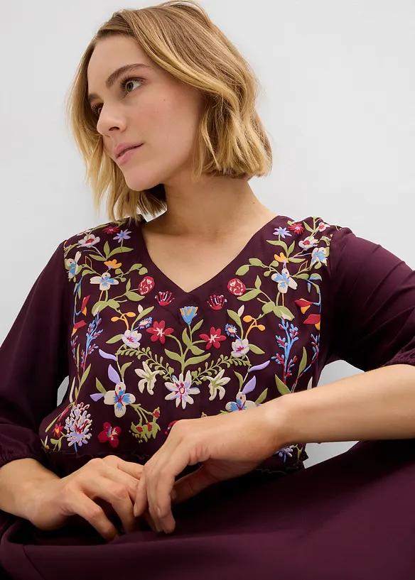 Robe-tunique en viscose fluide, bonprix