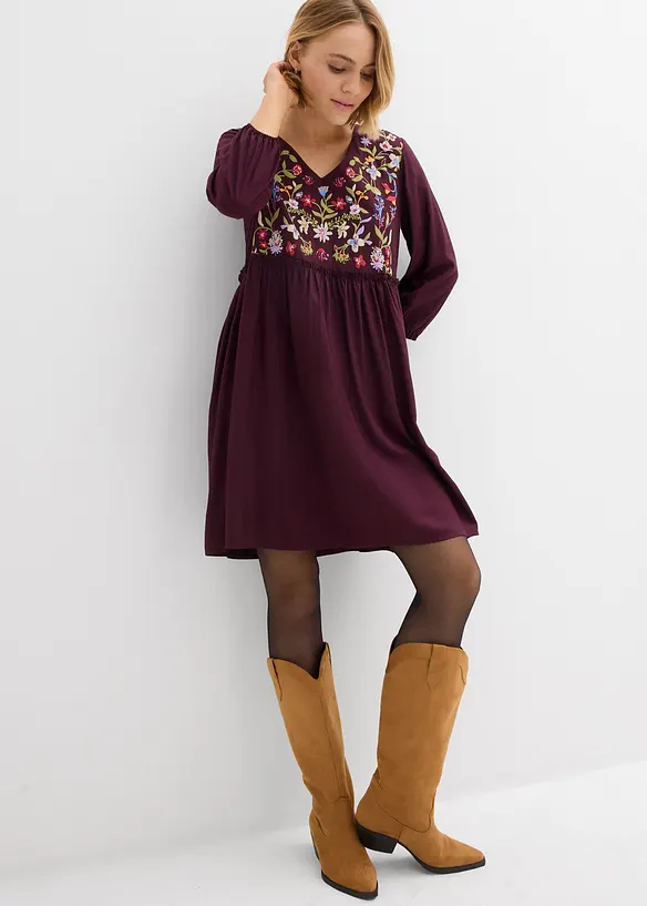 Robe-tunique en viscose fluide, bonprix