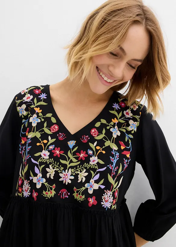 Robe-tunique en viscose fluide, bonprix