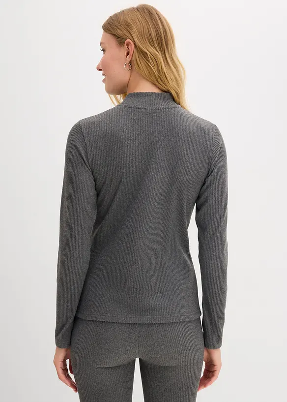 T-shirt thermique à col montant, bonprix