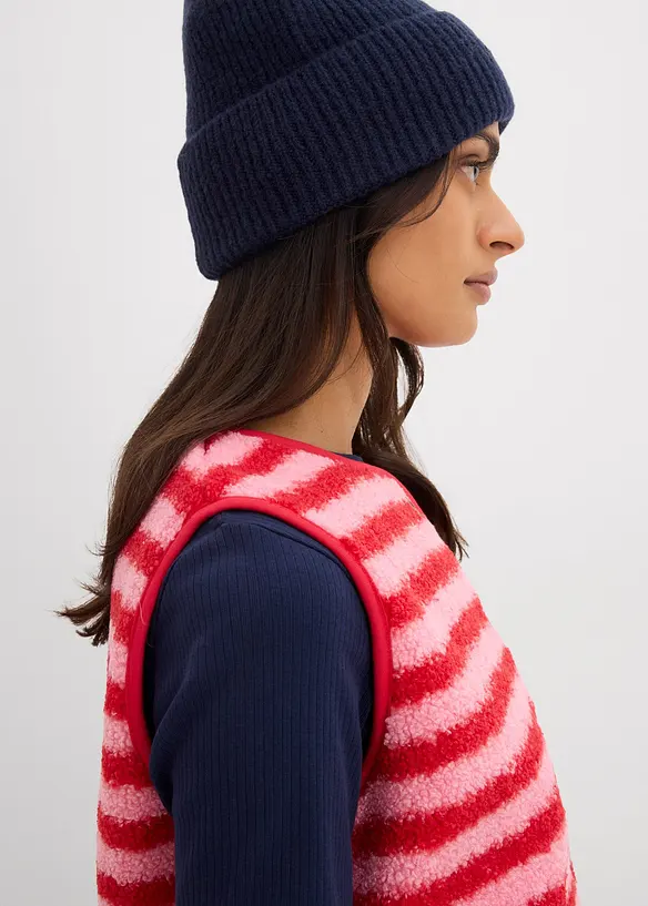 Gilet sans manches en sherpa, bonprix