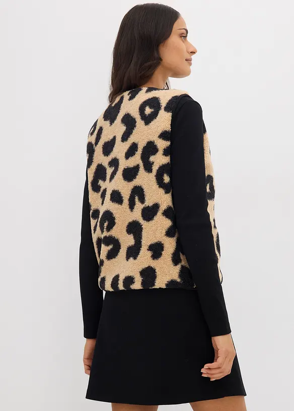 Gilet sans manches en sherpa, bonprix