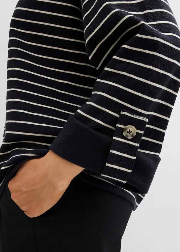 Sweat oversize 100% coton, bonprix