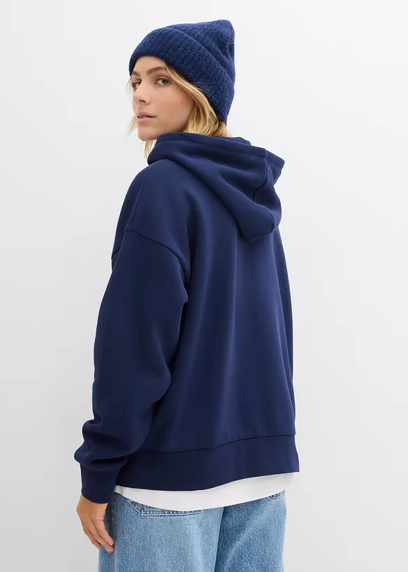 Sweat oversize en coton mélangé, bonprix