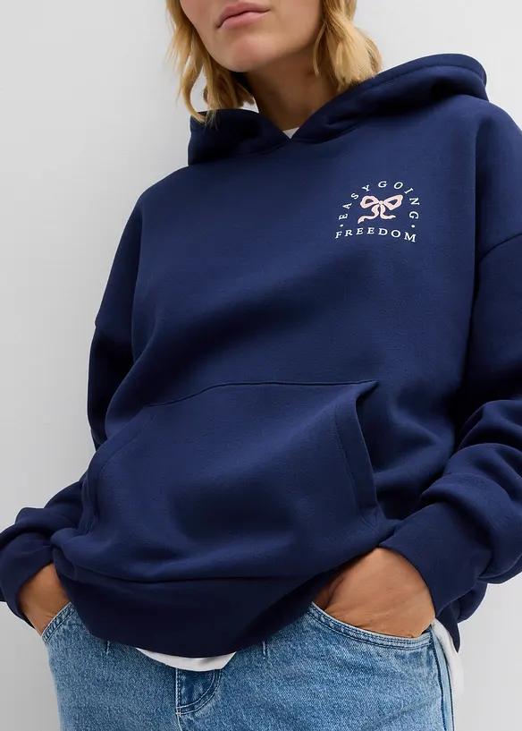 Sweat oversize en coton mélangé, bonprix