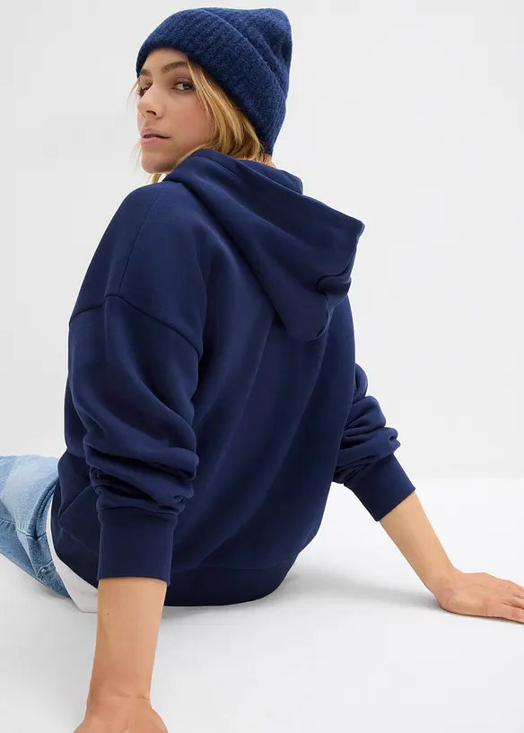 Sweat oversize en coton mélangé, bonprix
