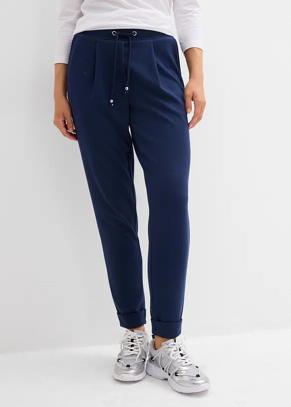 Pantalon jogger en viscose fluide, bonprix