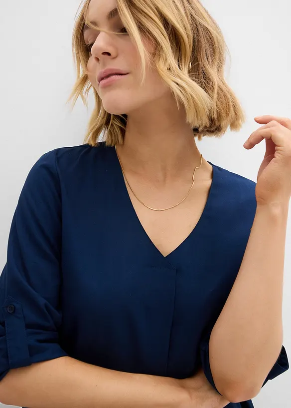 Blouse ample en viscose fluide, bonprix