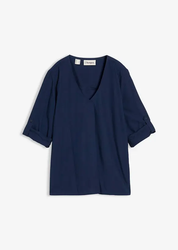 Blouse ample en viscose fluide, bonprix