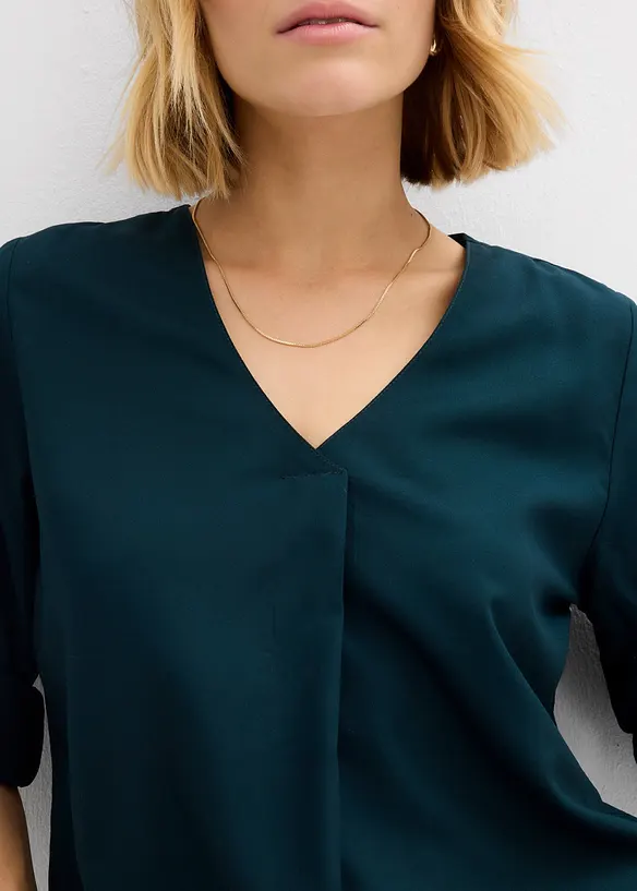 Blouse ample en viscose fluide, bonprix