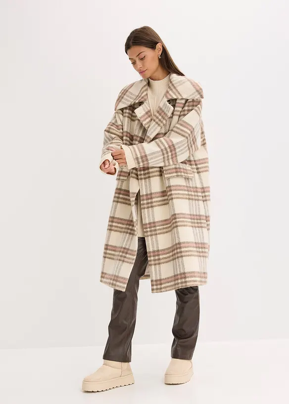 Manteau oversize et doux, bonprix