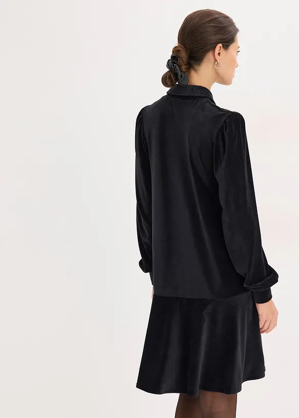 Robe courte en velours côtelé, bonprix