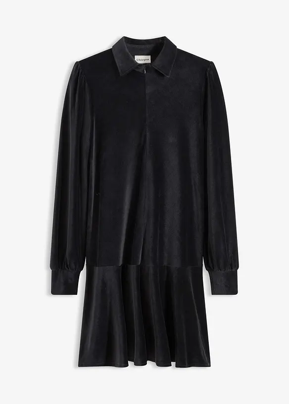 Robe courte en velours côtelé, bonprix