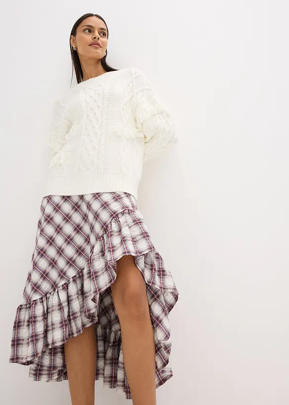 Jupe longue derrière, bonprix