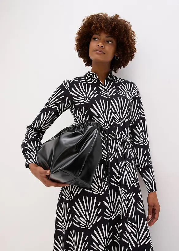 Robe midi en viscose fluide, bonprix