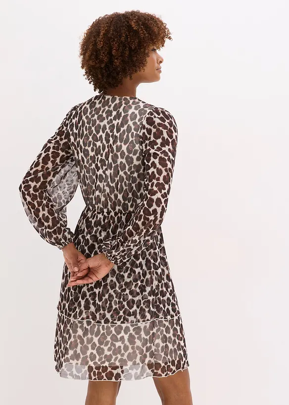 Robe-tunique en mesh doux, bonprix