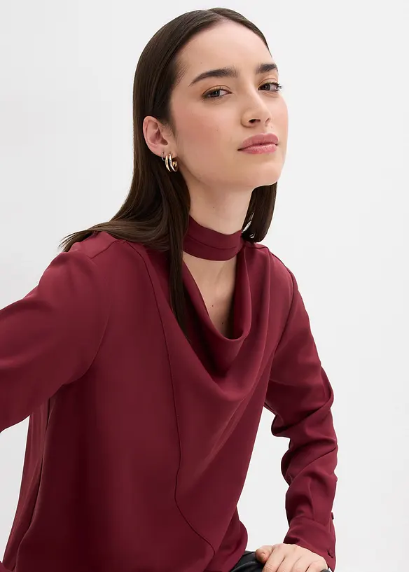 Blouse légèrement brillante, bonprix